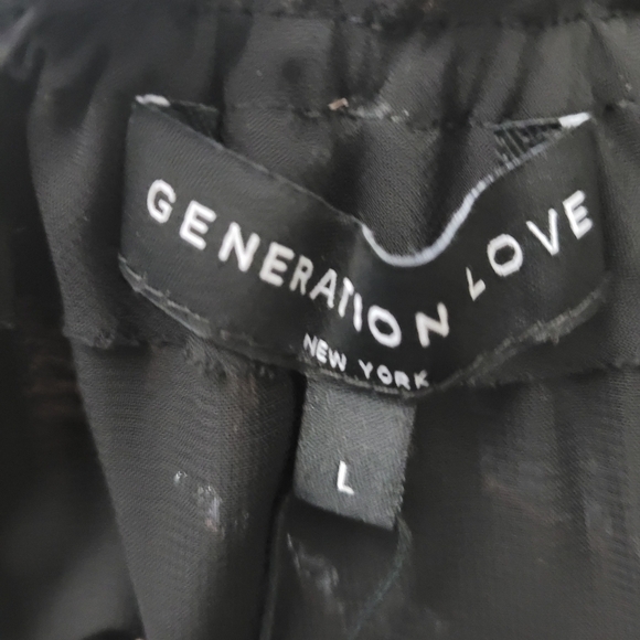 Generation Love Sydney Stripe Blouson Black Dress - Picture 10 of 11